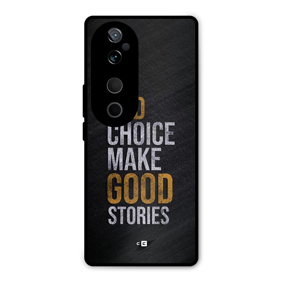 Make Good Stories Metal Back Case for Vivo T3 Ultra