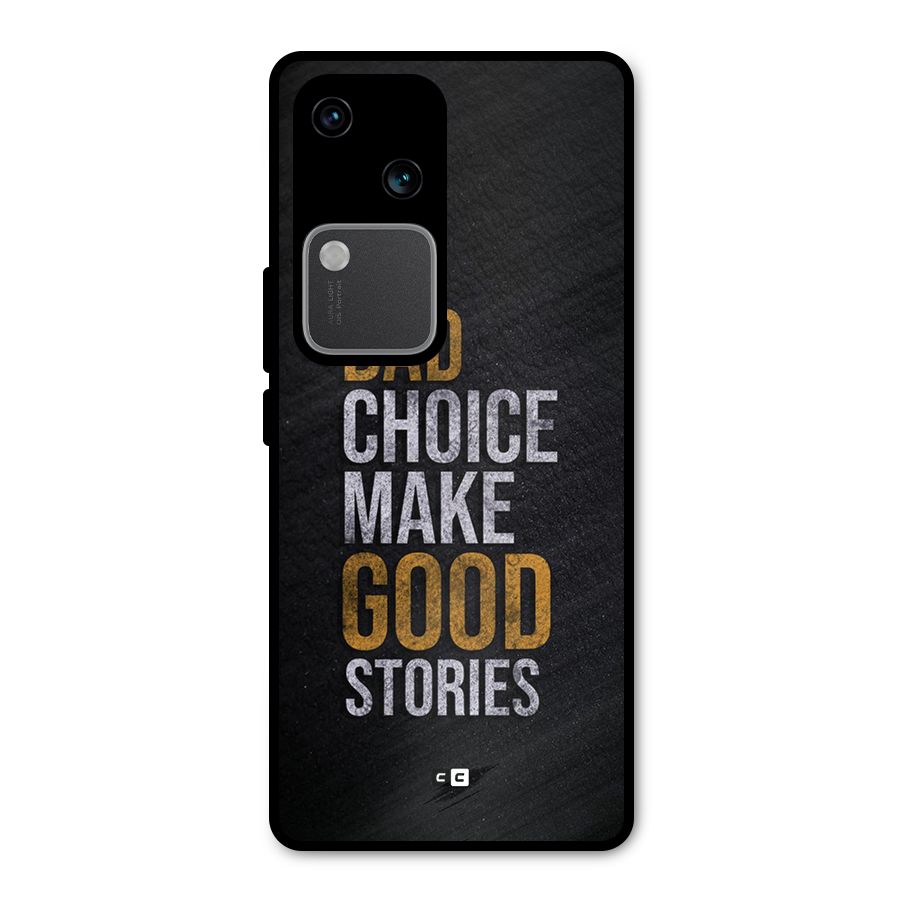 Make Good Stories Metal Back Case for Vivo V30