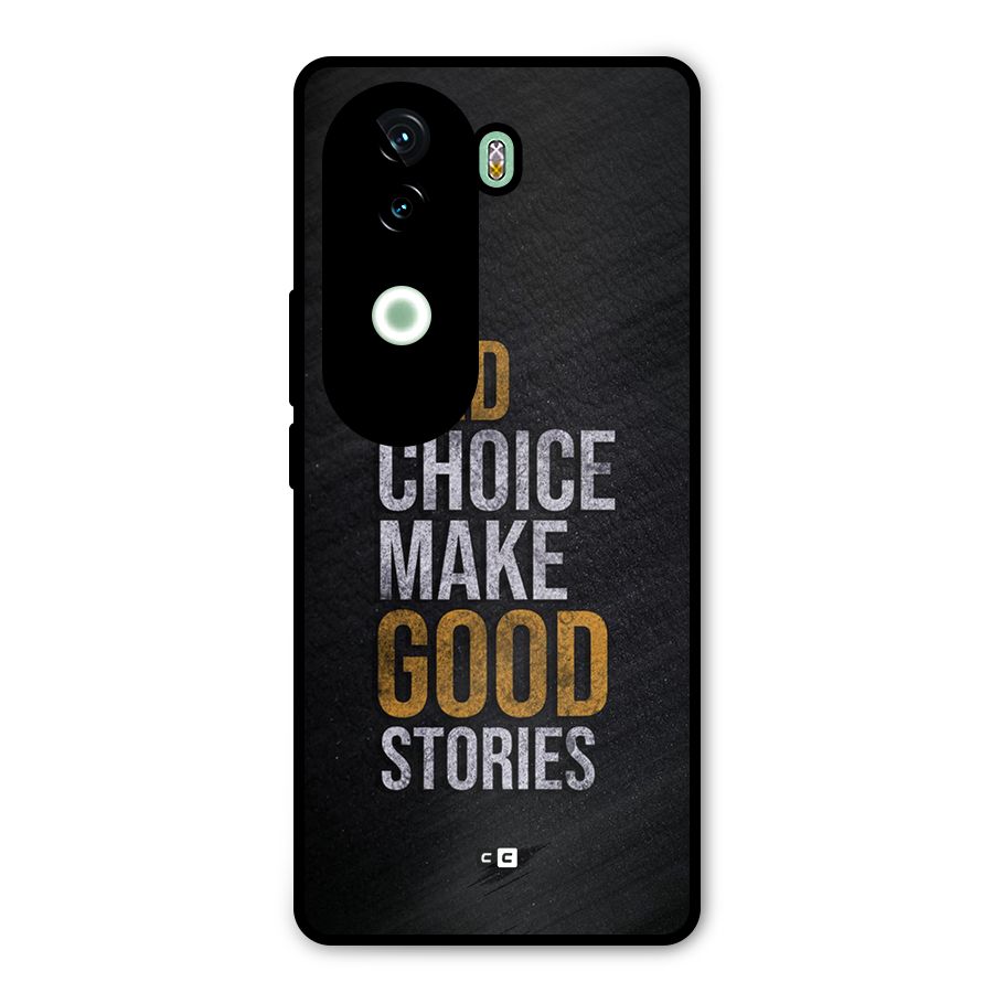 Make Good Stories Metal Back Case for Vivo V40e
