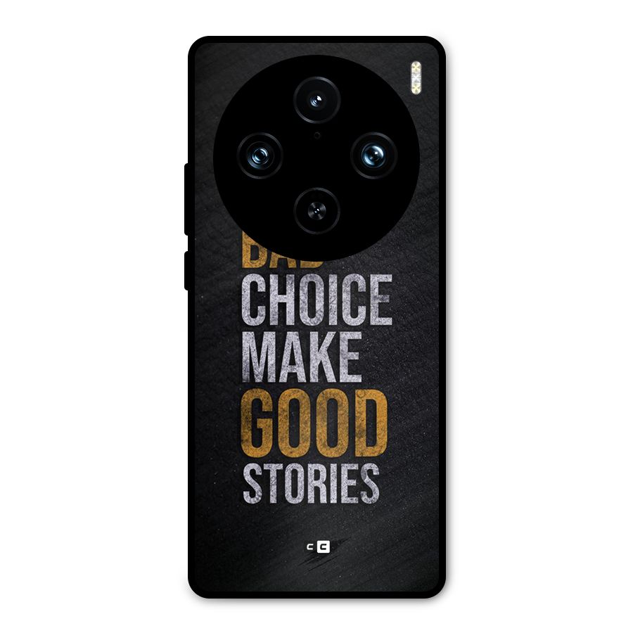 Make Good Stories Metal Back Case for Vivo X100 Pro