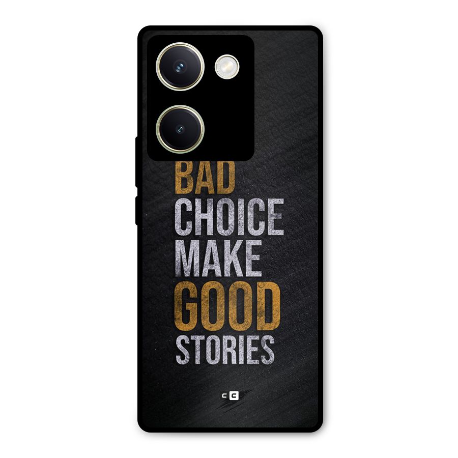 Make Good Stories Metal Back Case for Vivo Y200 Pro