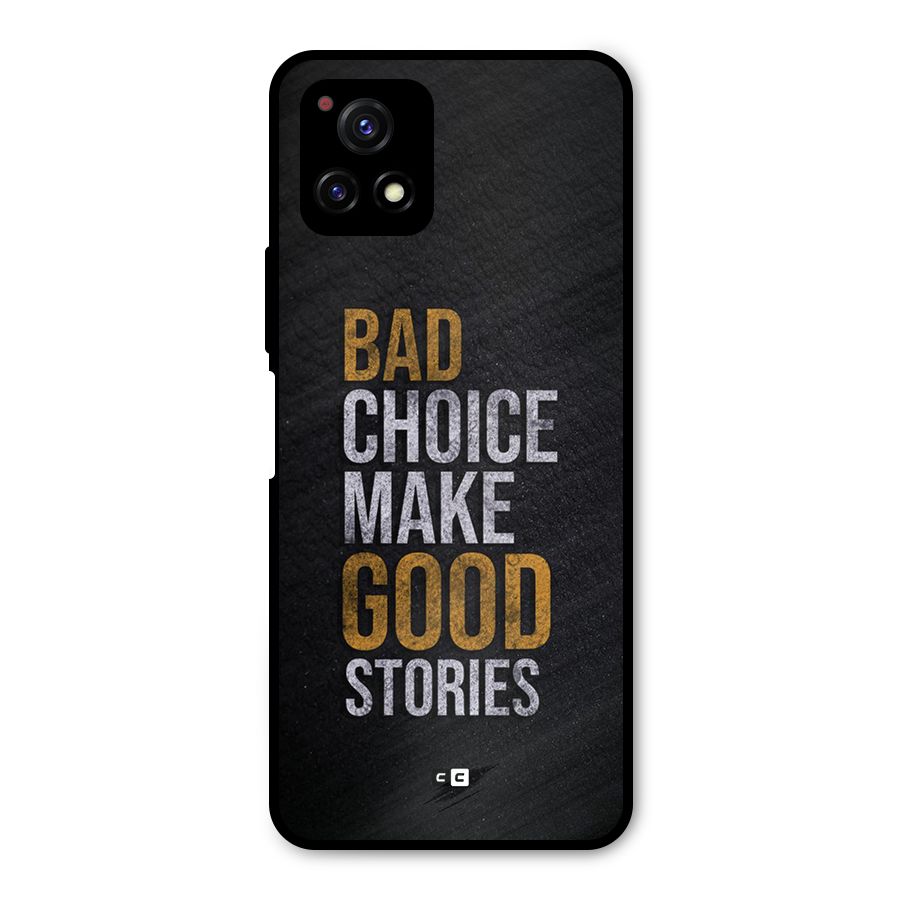 Make Good Stories Metal Back Case for Vivo Y72 5G