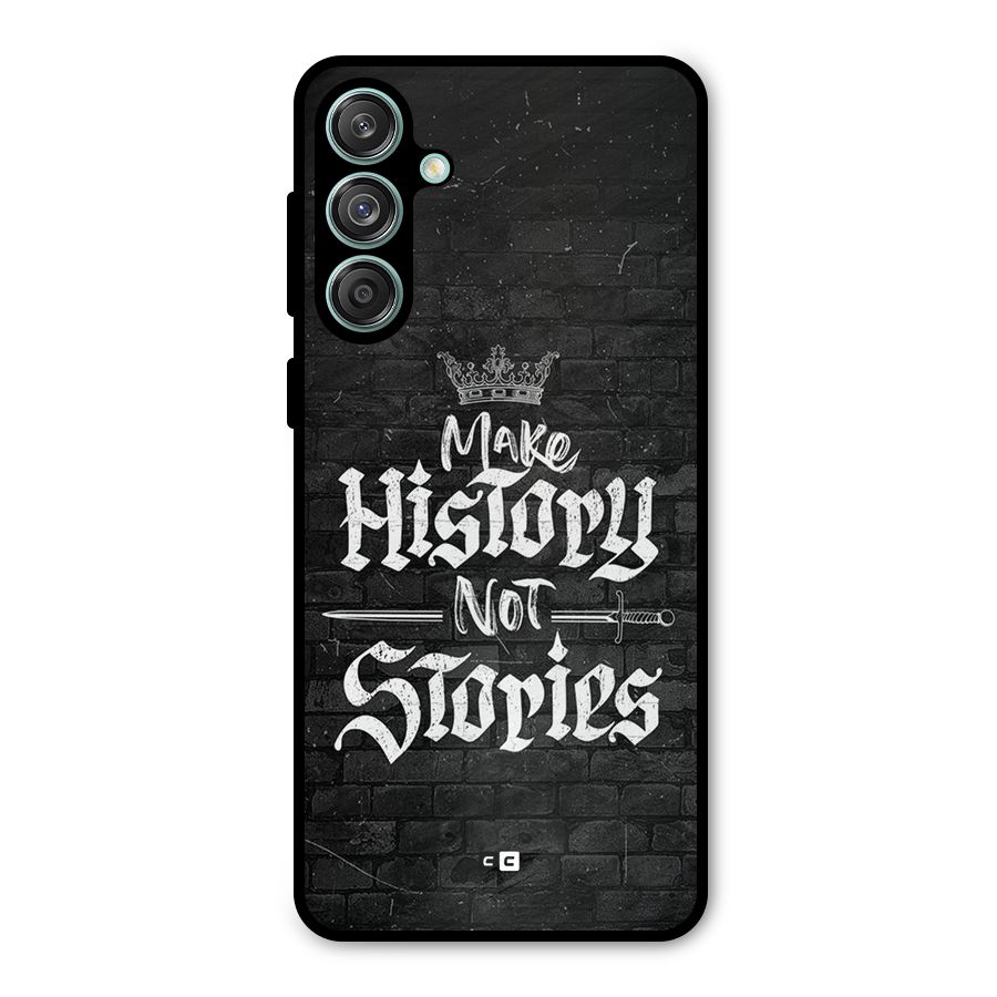 Make History Metal Back Case for Galaxy M55 5G