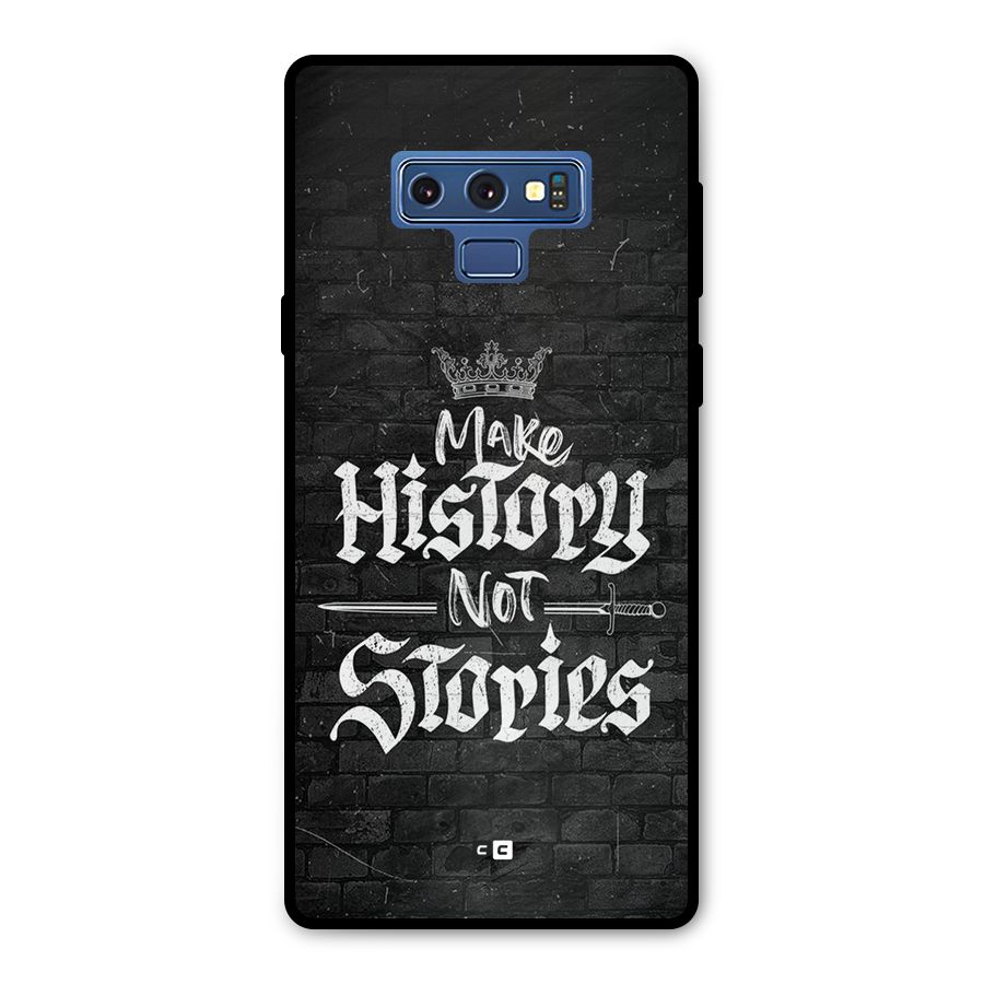 Make History Metal Back Case for Galaxy Note 9