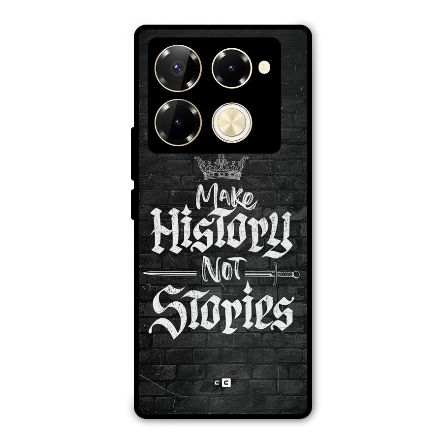 Make History Metal Back Case for Infinix Note 40 Pro
