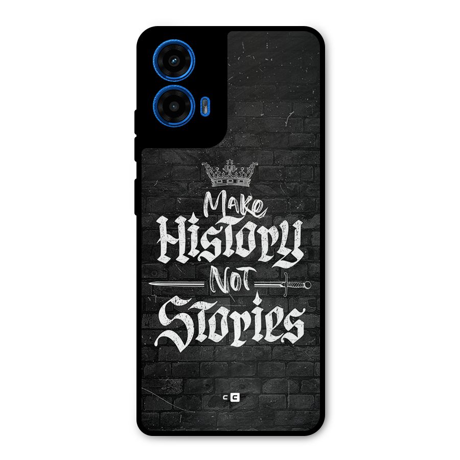 Make History Metal Back Case for Moto G45