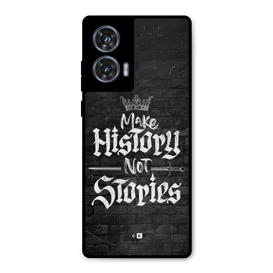 Make History Metal Back Case for Motorola Edge 50 Fusion