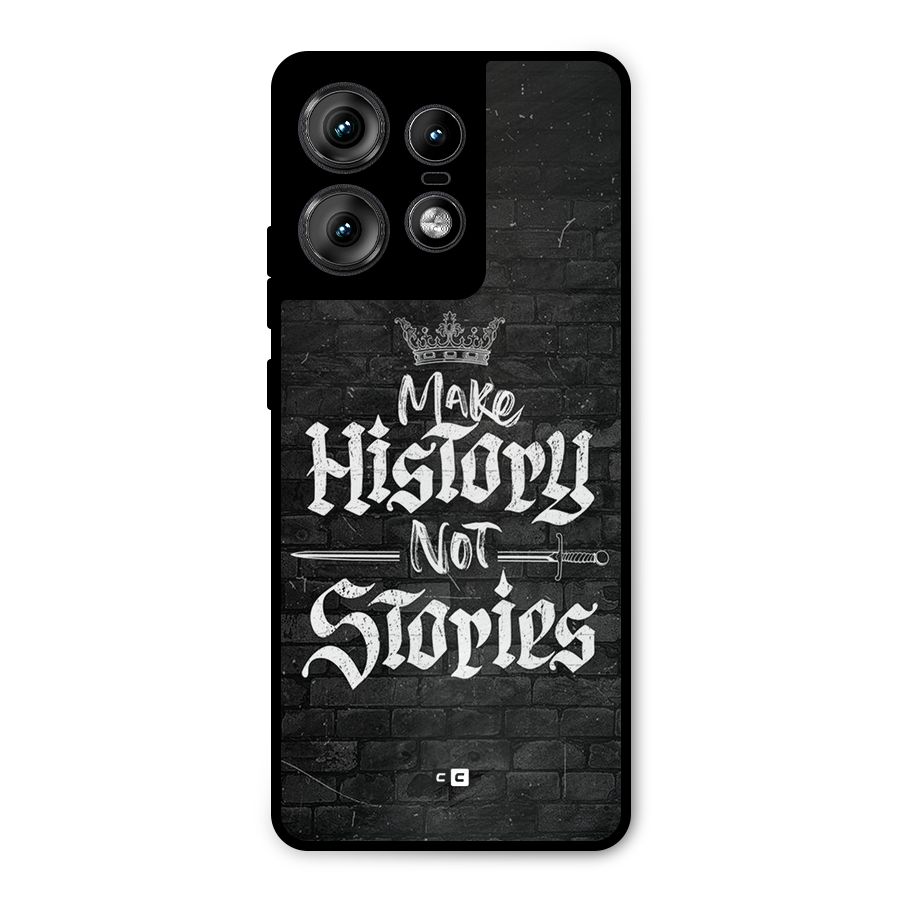 Make History Metal Back Case for Motorola Edge 50 Pro