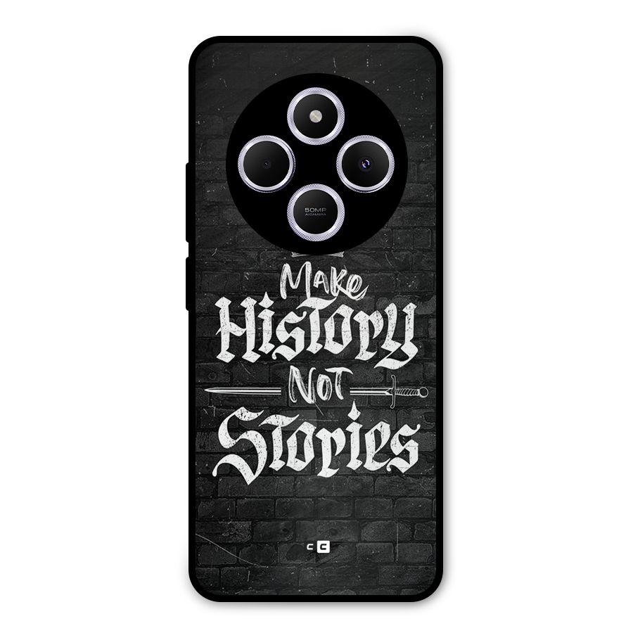 Make History Metal Back Case for Redmi A4