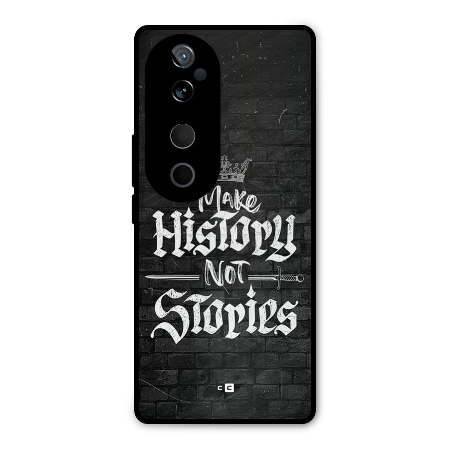 Make History Metal Back Case for Vivo T3 Ultra