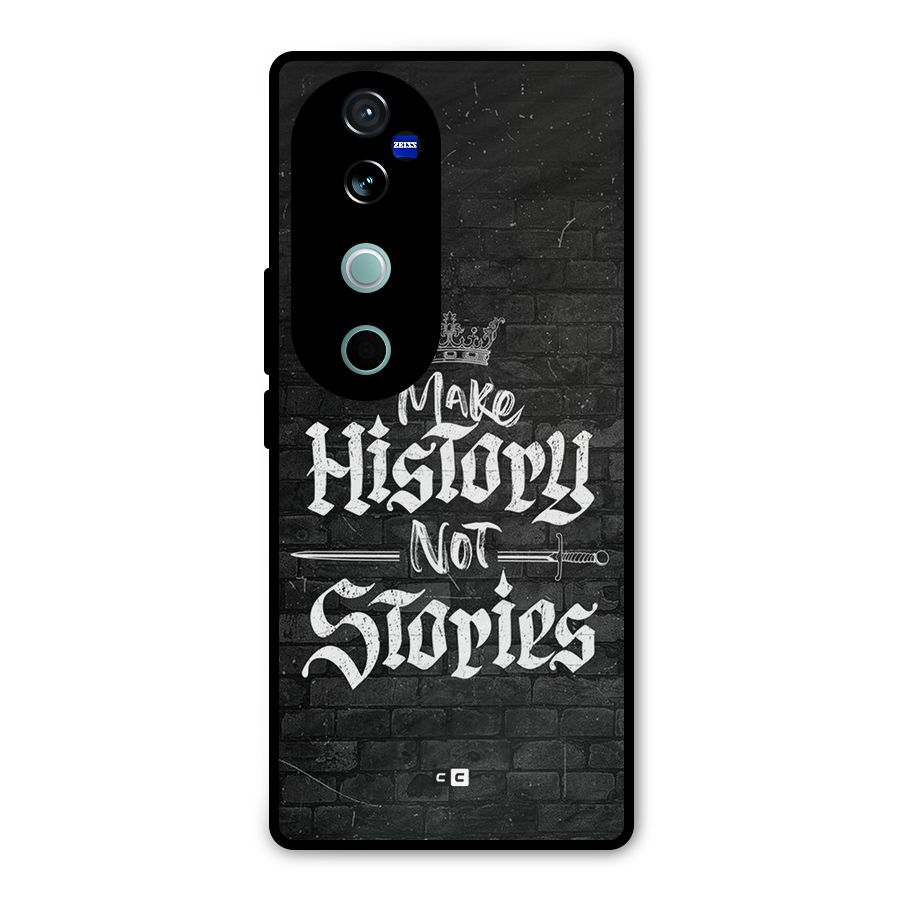 Make History Metal Back Case for Vivo V40