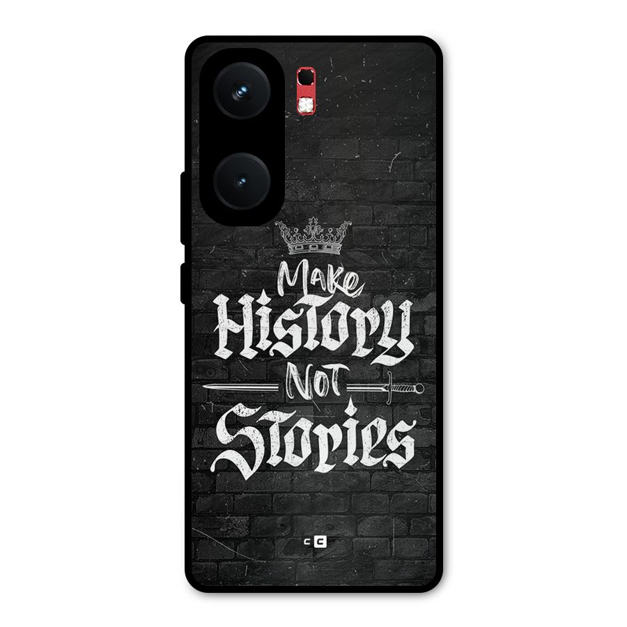 Make History Metal Back Case for iQOO Neo 9 Pro