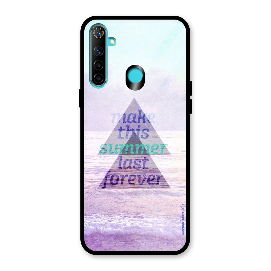 Make This Summer Last Forever Glass Back Case for Realme Narzo 10