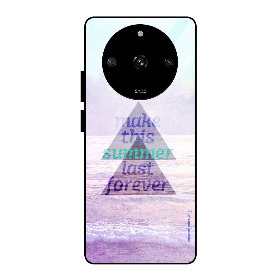 Make This Summer Last Forever Glass Back Case for Realme Narzo 60 5G