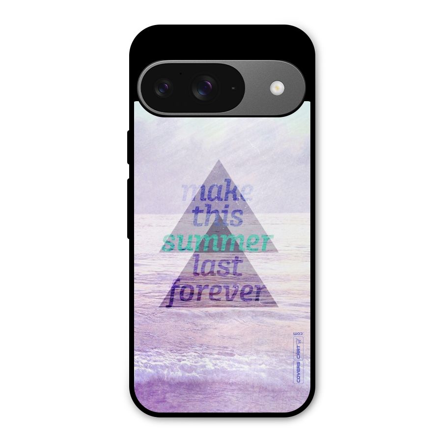 Make This Summer Last Forever Metal Back Case for Google Pixel 9