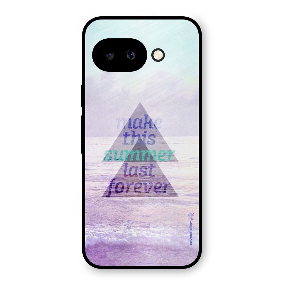 Make This Summer Last Forever Metal Back Case for Google Pixel 9a