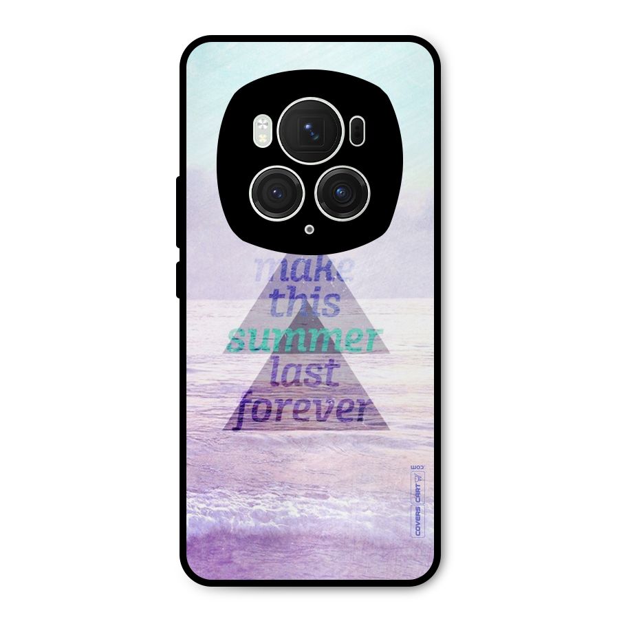 Make This Summer Last Forever Metal Back Case for Honor Magic6 Pro