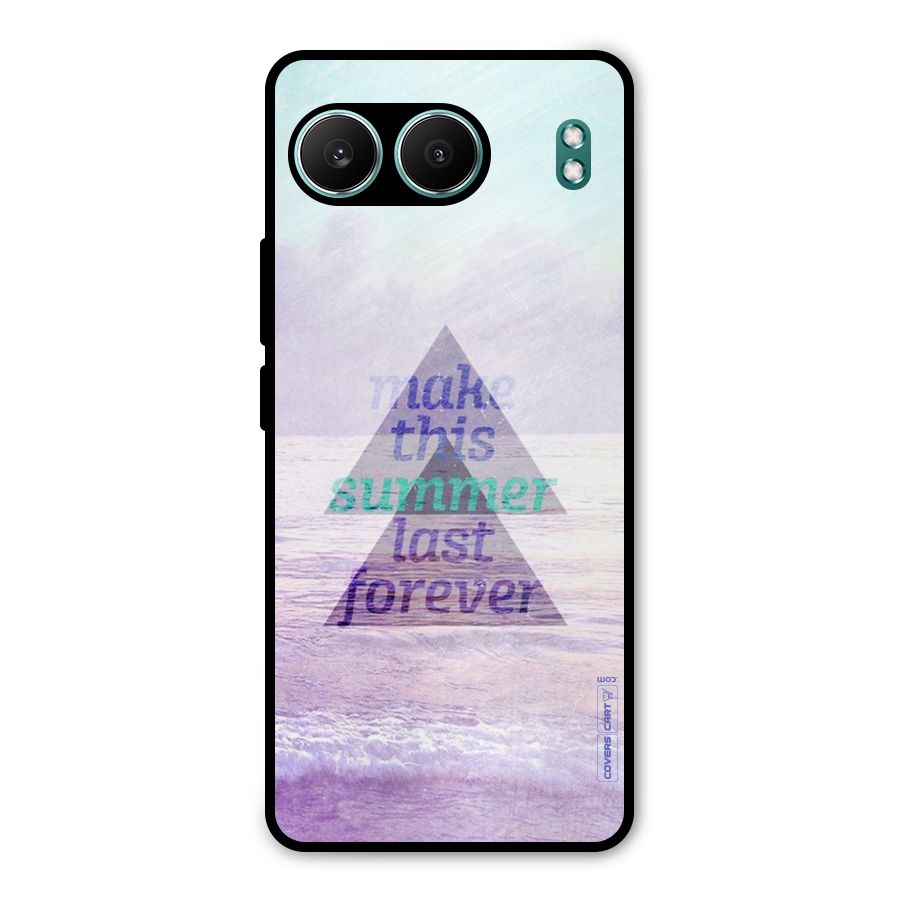 Make This Summer Last Forever Metal Back Case for OnePlus Nord 4