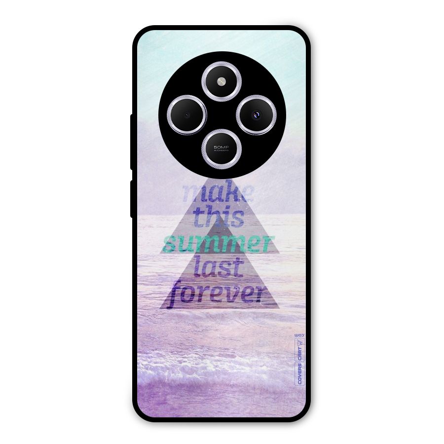 Make This Summer Last Forever Metal Back Case for Poco M7