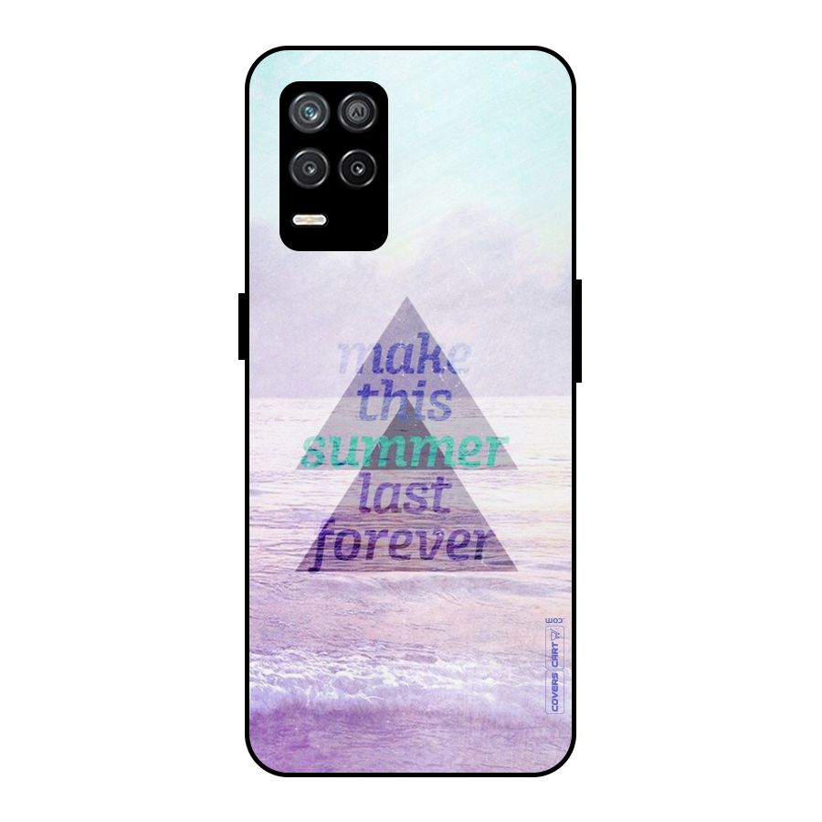 Make This Summer Last Forever Metal Back Case for Realme 8 5G