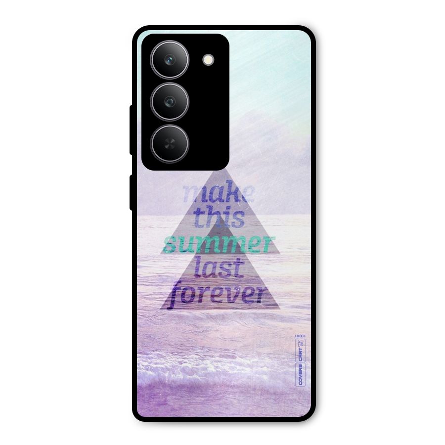 Make This Summer Last Forever Metal Back Case for Realme P3x