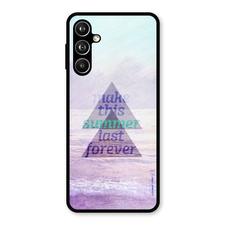 Make This Summer Last Forever Metal Back Case for Samsung Galaxy M54