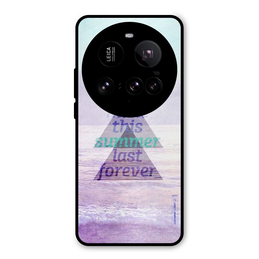Make This Summer Last Forever Metal Back Case for Xiaomi 15 Ultra
