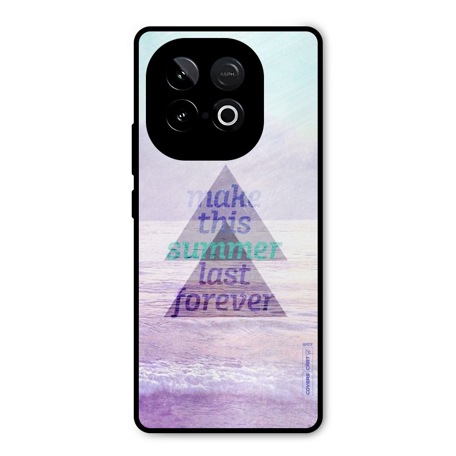 Make This Summer Last Forever Metal Back Case for iQOO Neo 10