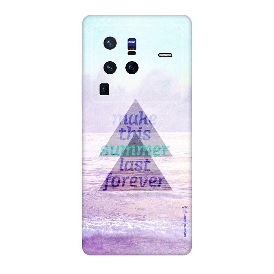 Make This Summer Last Forever Original Polycarbonate Back Case for Vivo X80
