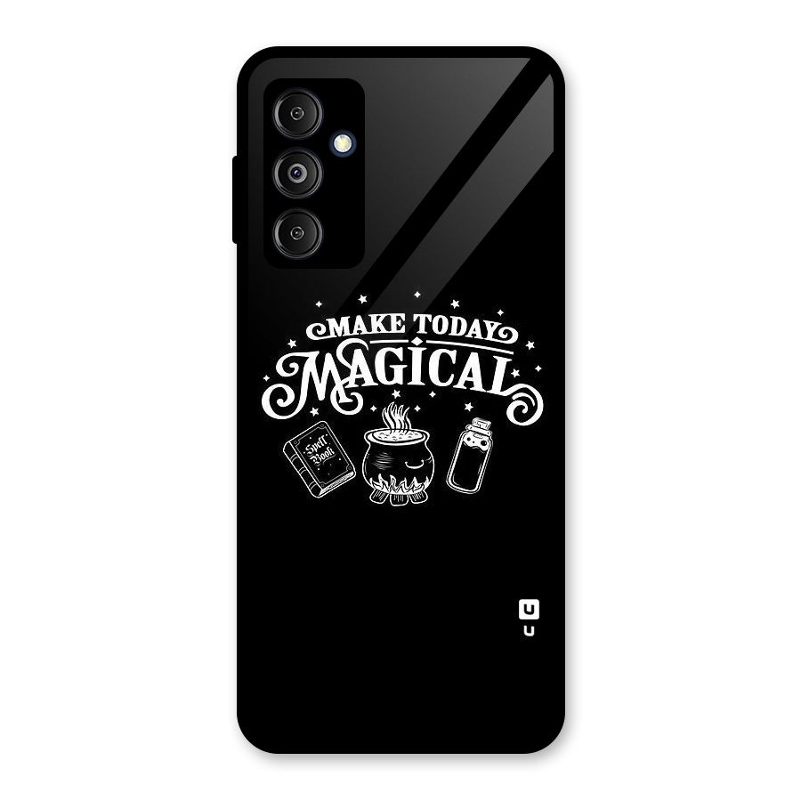 Make Today Magical Glass Back Case for Galaxy M14 5G