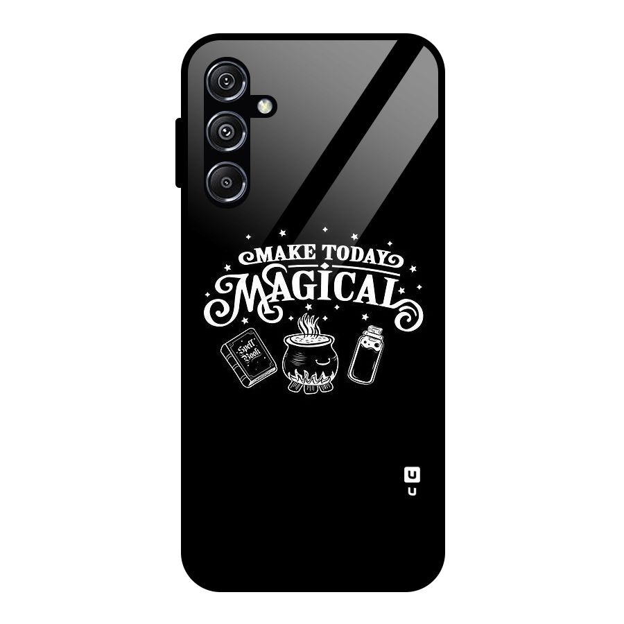Make Today Magical Glass Back Case for Galaxy M34 5G