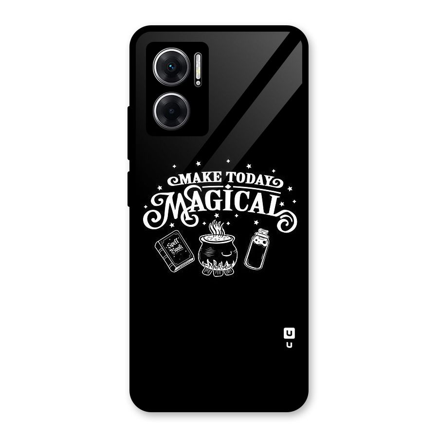 Make Today Magical Glass Back Case for Redmi 11 Prime 5G