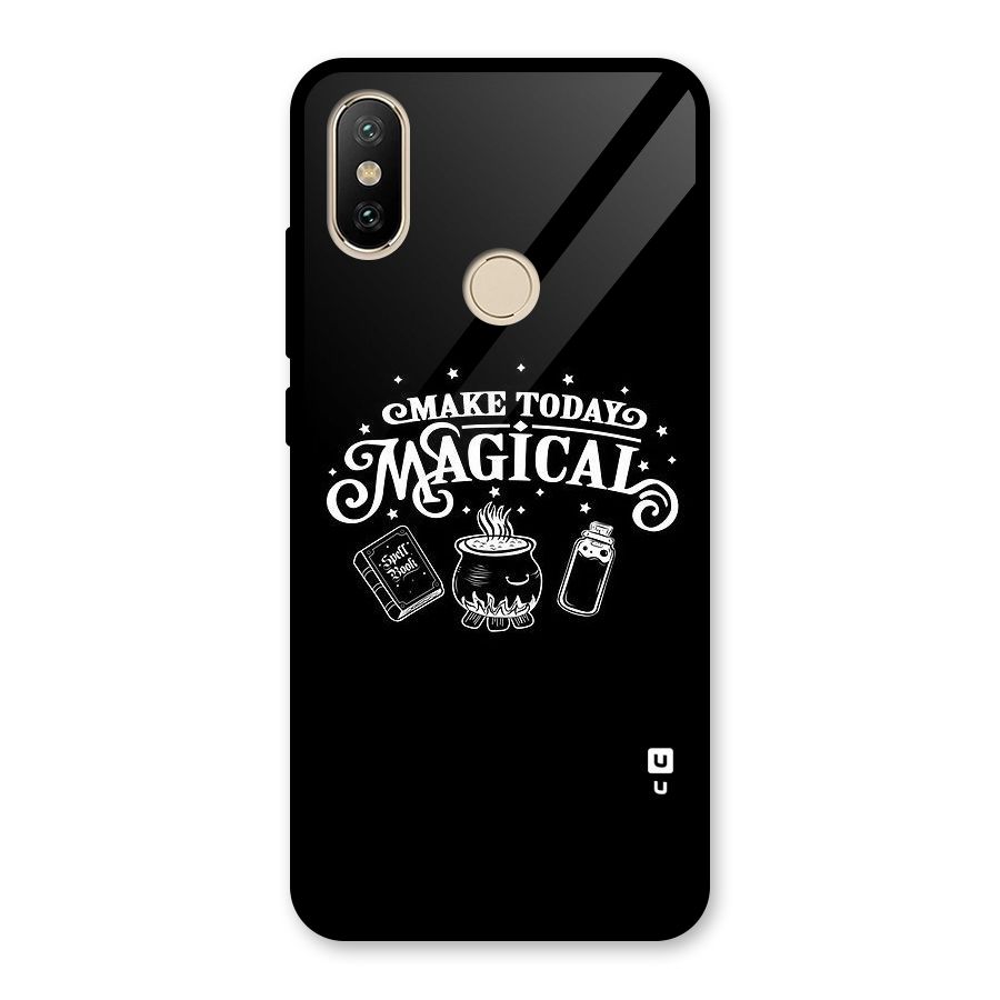 Make Today Magical Glass Back Case for Redmi A2
