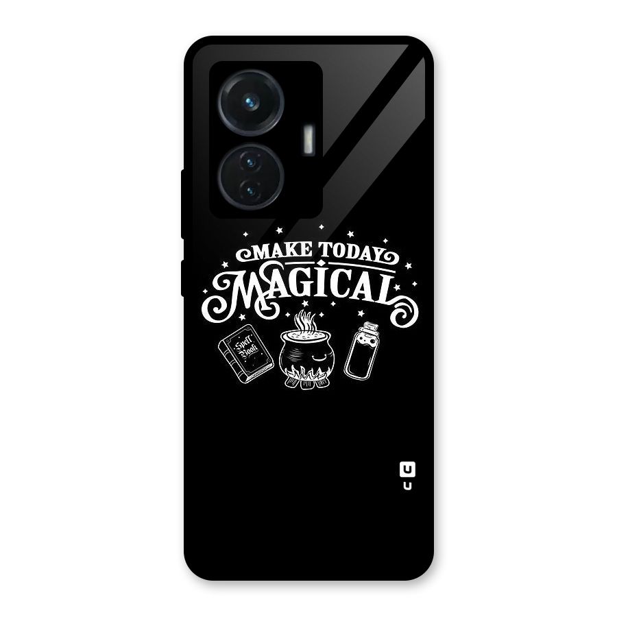 Make Today Magical Glass Back Case for Vivo T1 44W