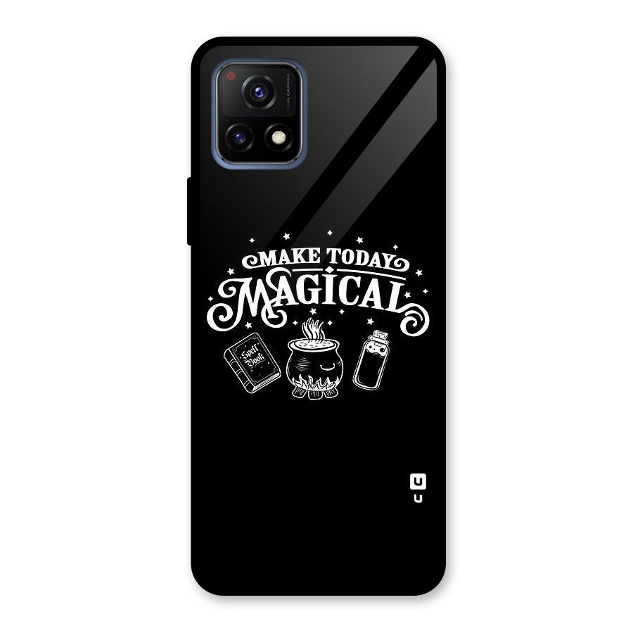 Make Today Magical Glass Back Case for Vivo Y72 5G