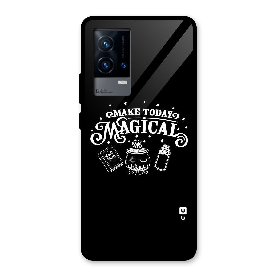 Make Today Magical Glass Back Case for iQOO 9 5G