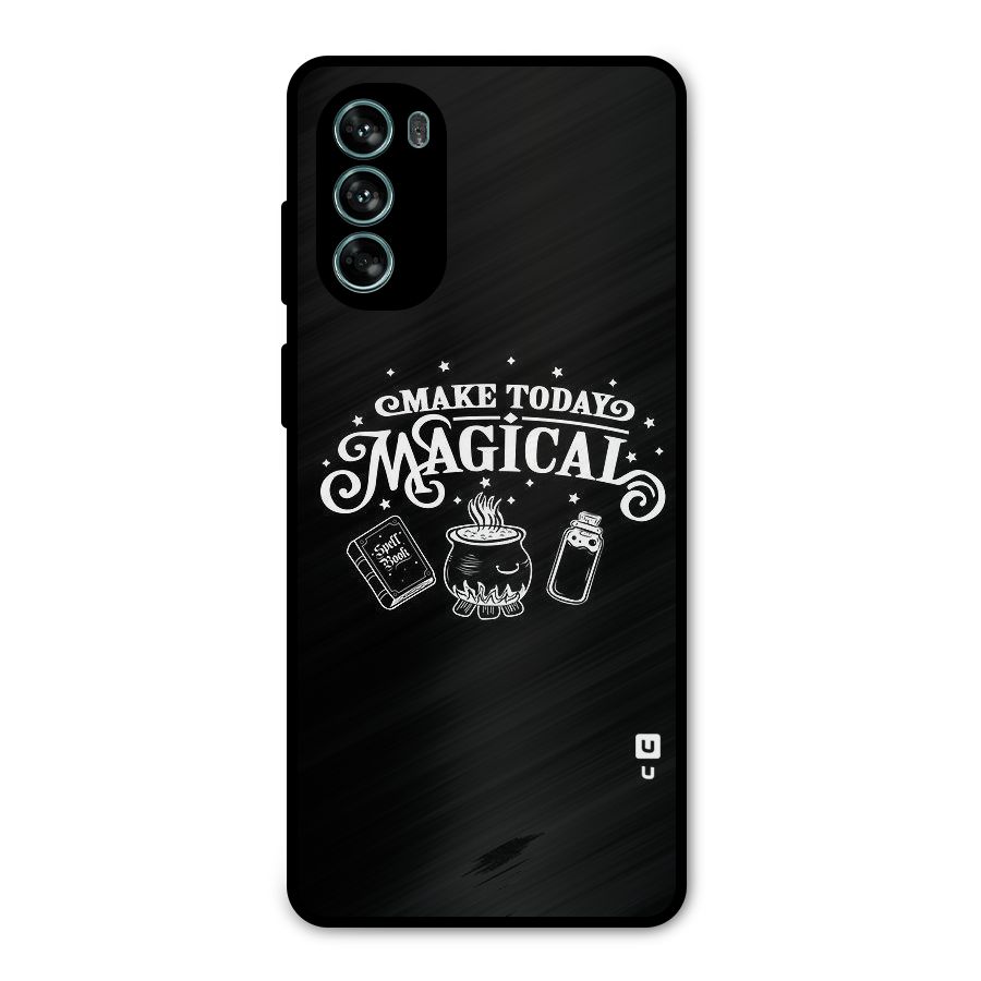 Make Today Magical Metal Back Case for Moto G62