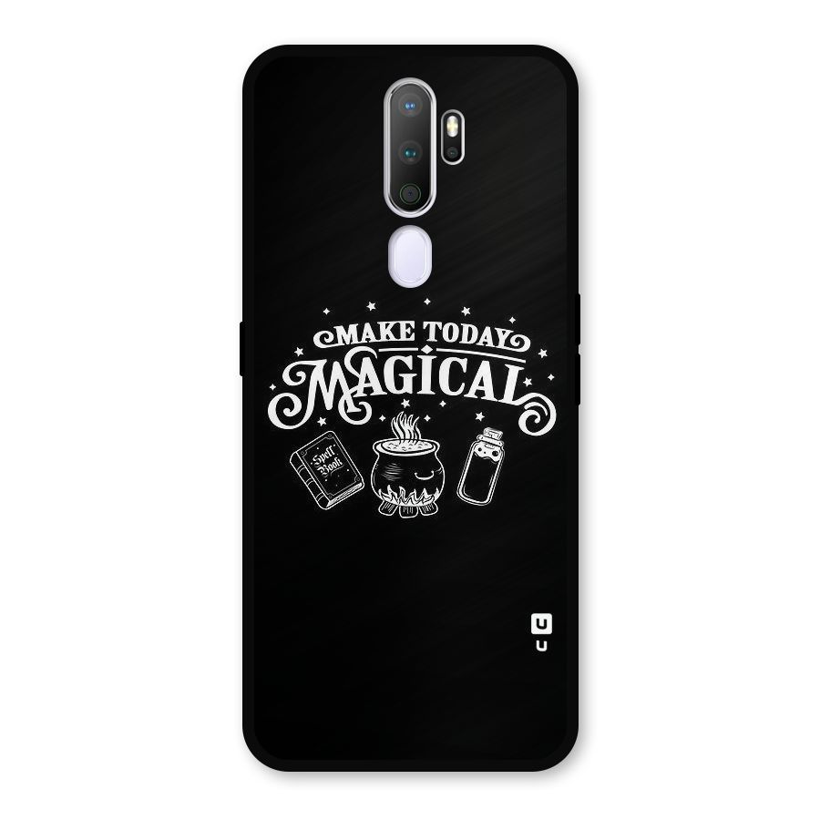 Make Today Magical Metal Back Case for Oppo A9 (2020)