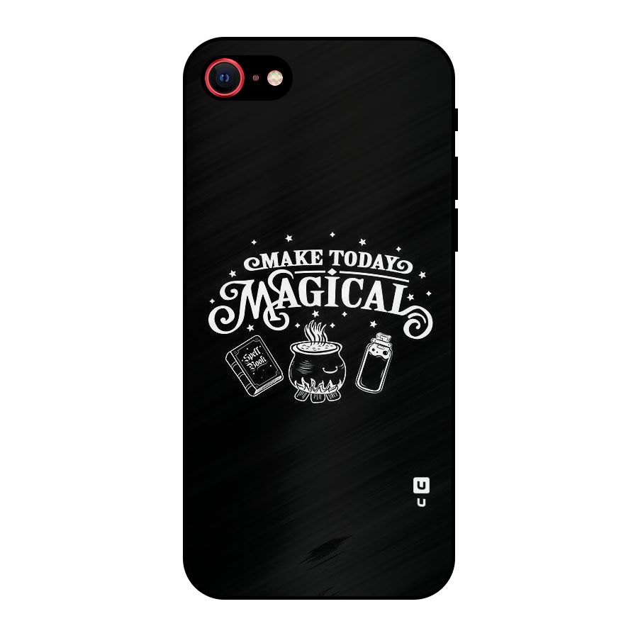 Make Today Magical Metal Back Case for iPhone SE 2022