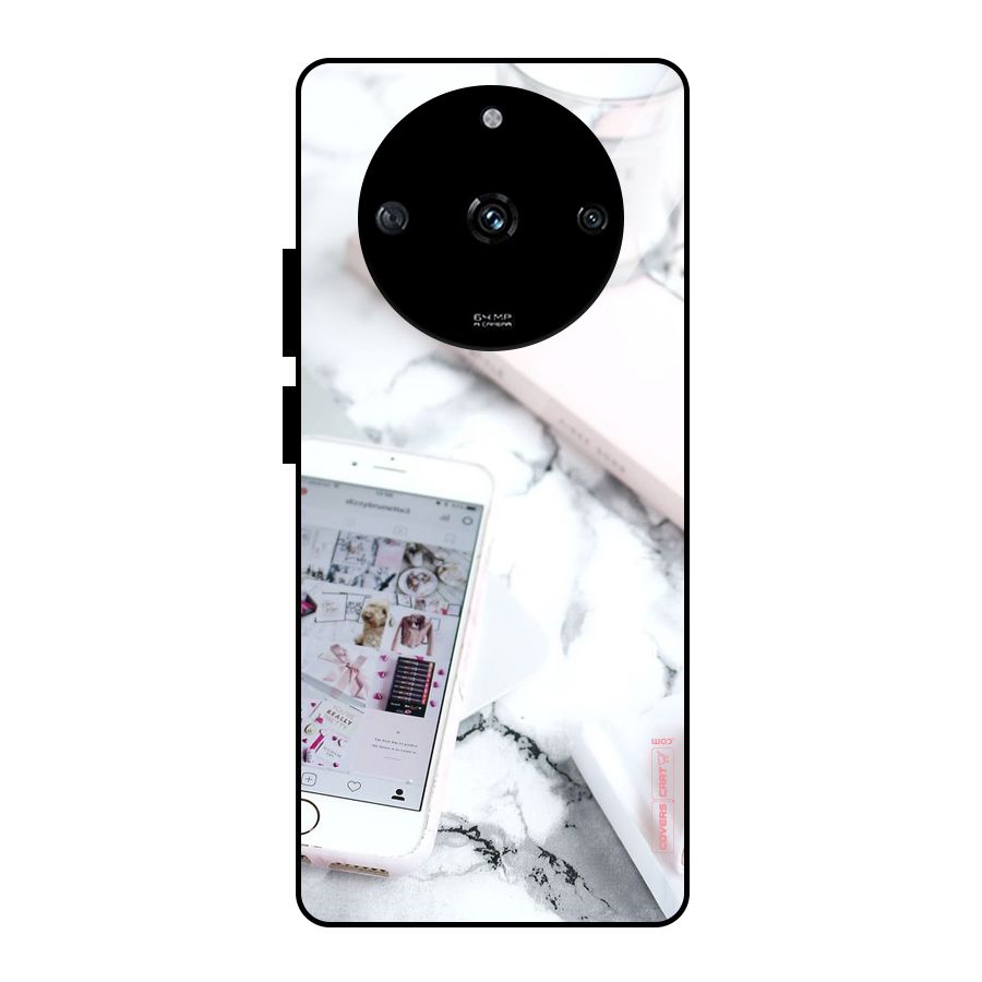 Make Up And Phone Glass Back Case for Realme Narzo 60 5G