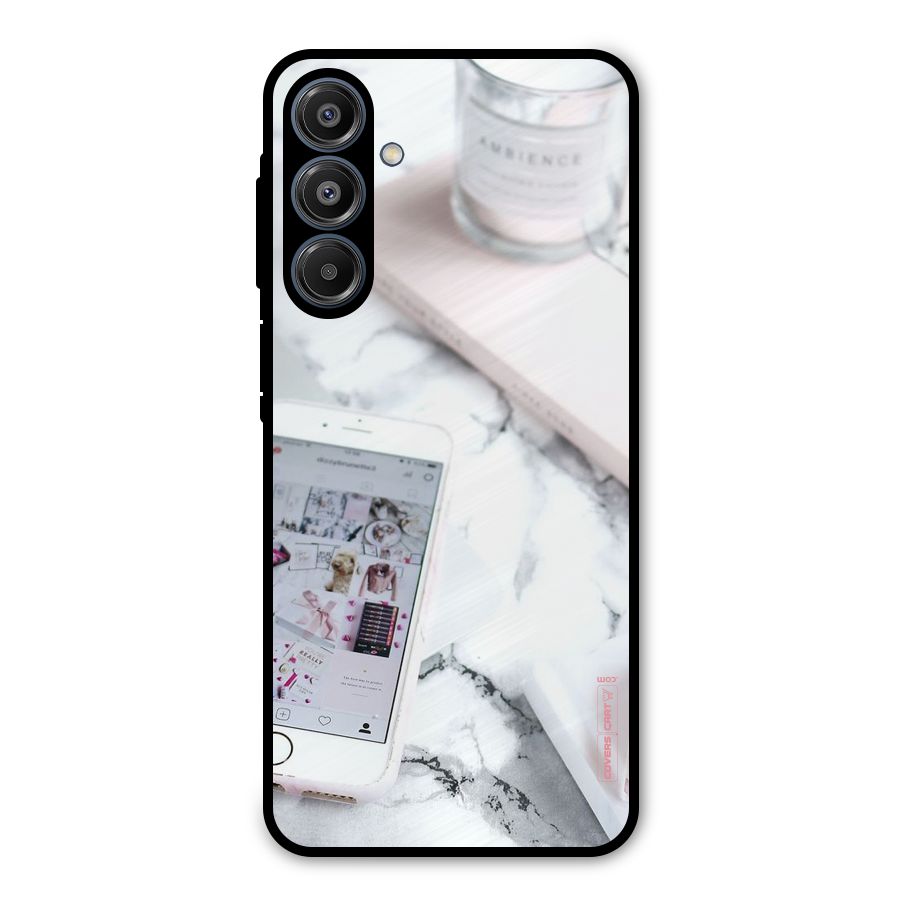 Make Up And Phone Metal Back Case for Galaxy A16 5G