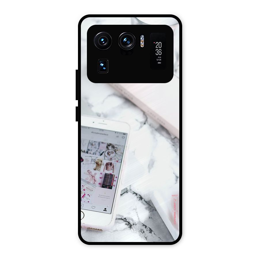Make Up And Phone Metal Back Case for Mi 11 Ultra