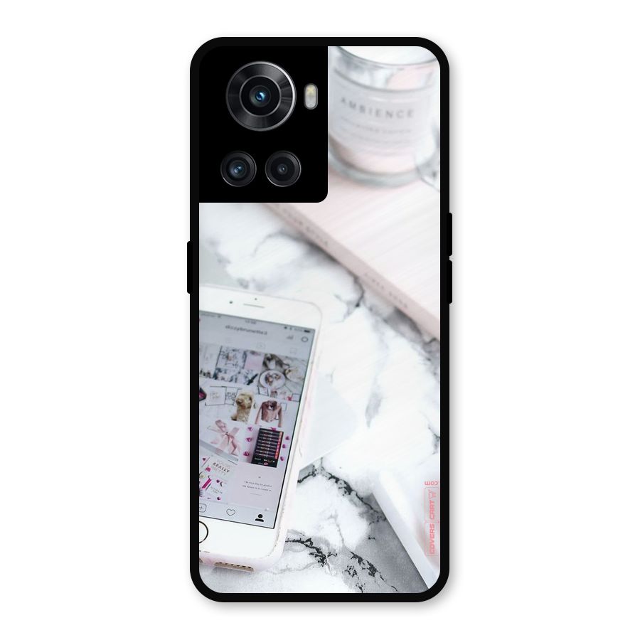 Make Up And Phone Metal Back Case for OnePlus 10R