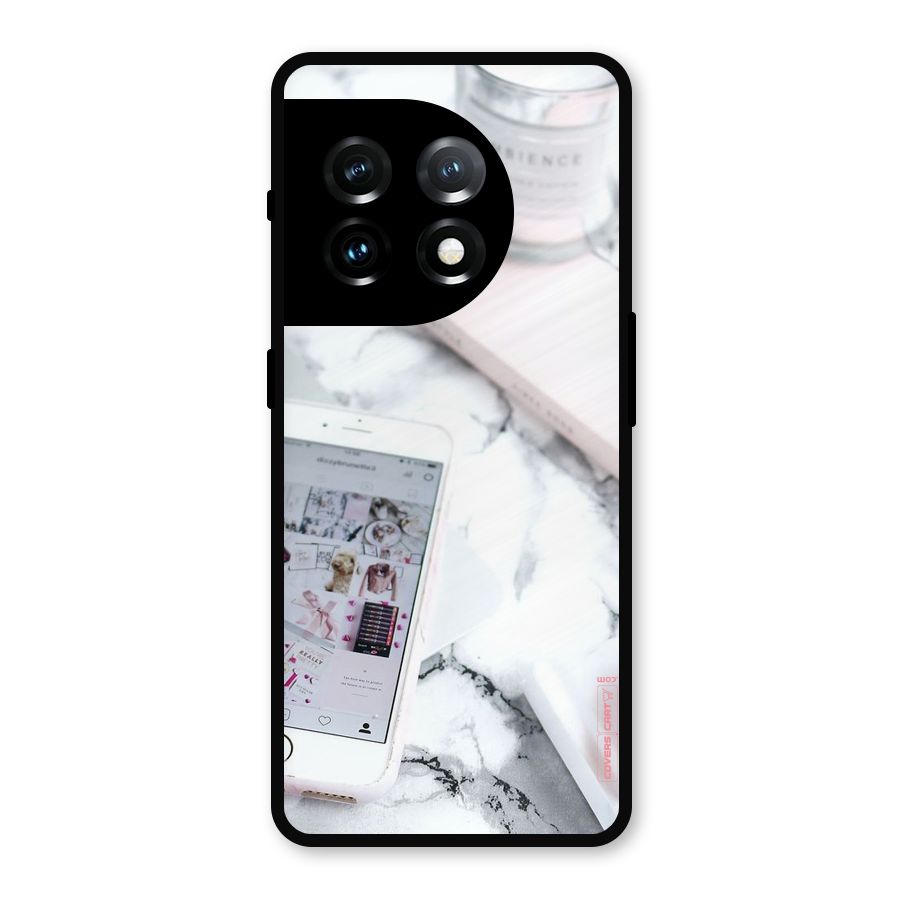 Make Up And Phone Metal Back Case for OnePlus 11
