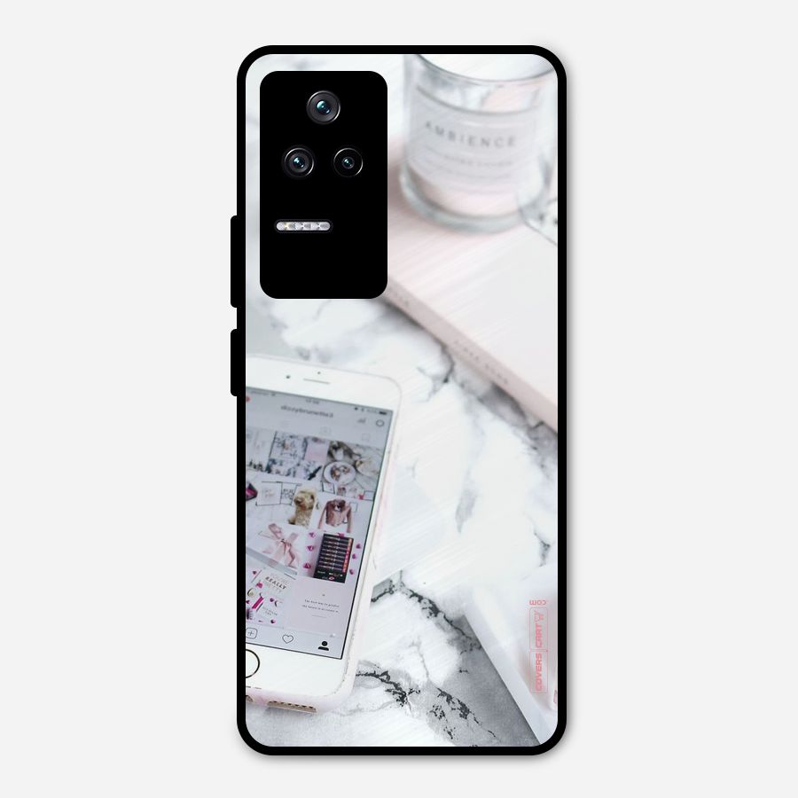 Make Up And Phone Metal Back Case for Poco F4 5G