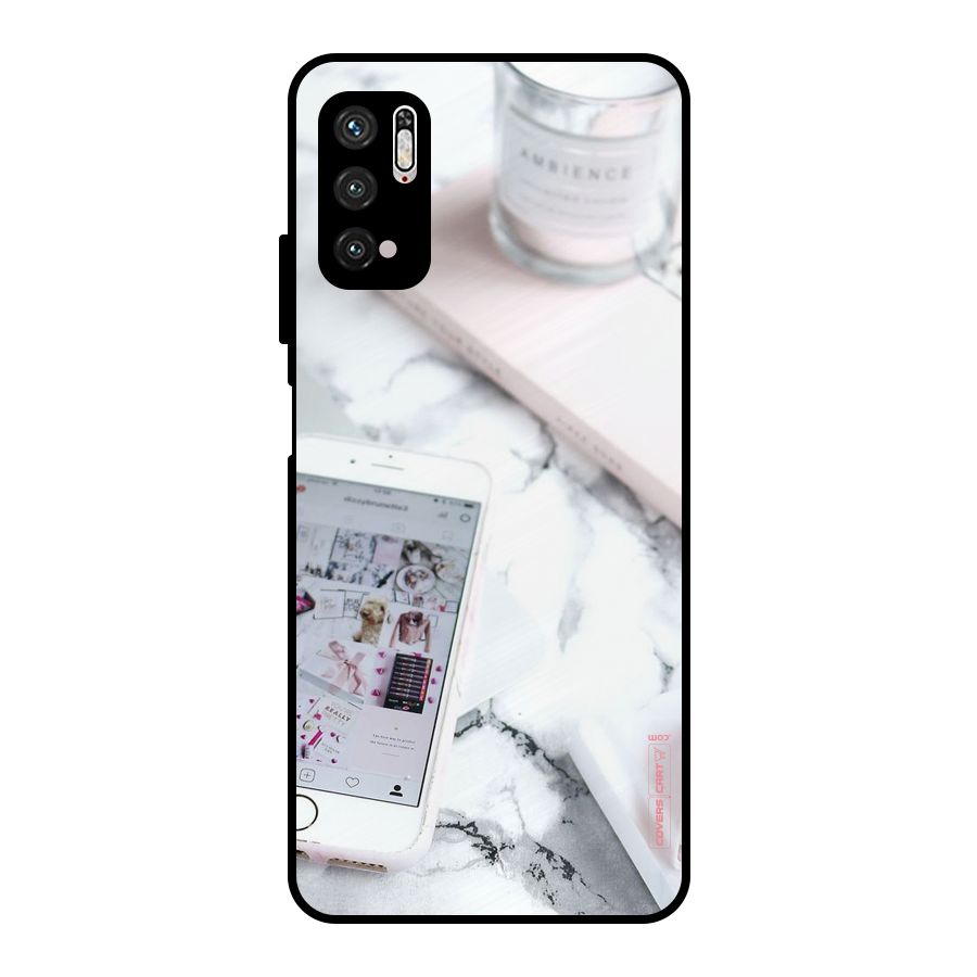 Make Up And Phone Metal Back Case for Poco M3 Pro 5G