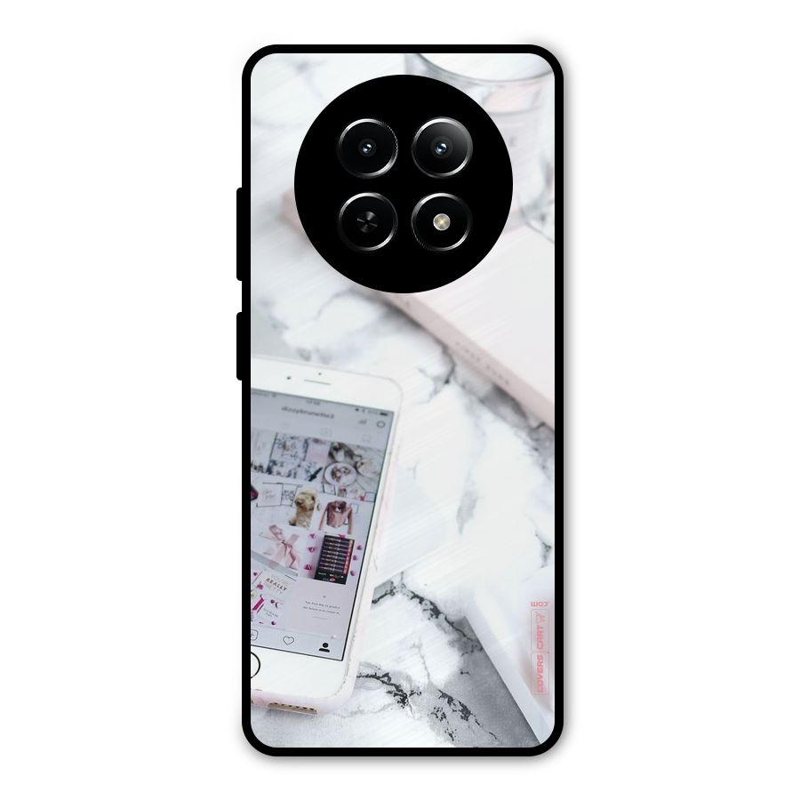 Make Up And Phone Metal Back Case for Realme 12 5G