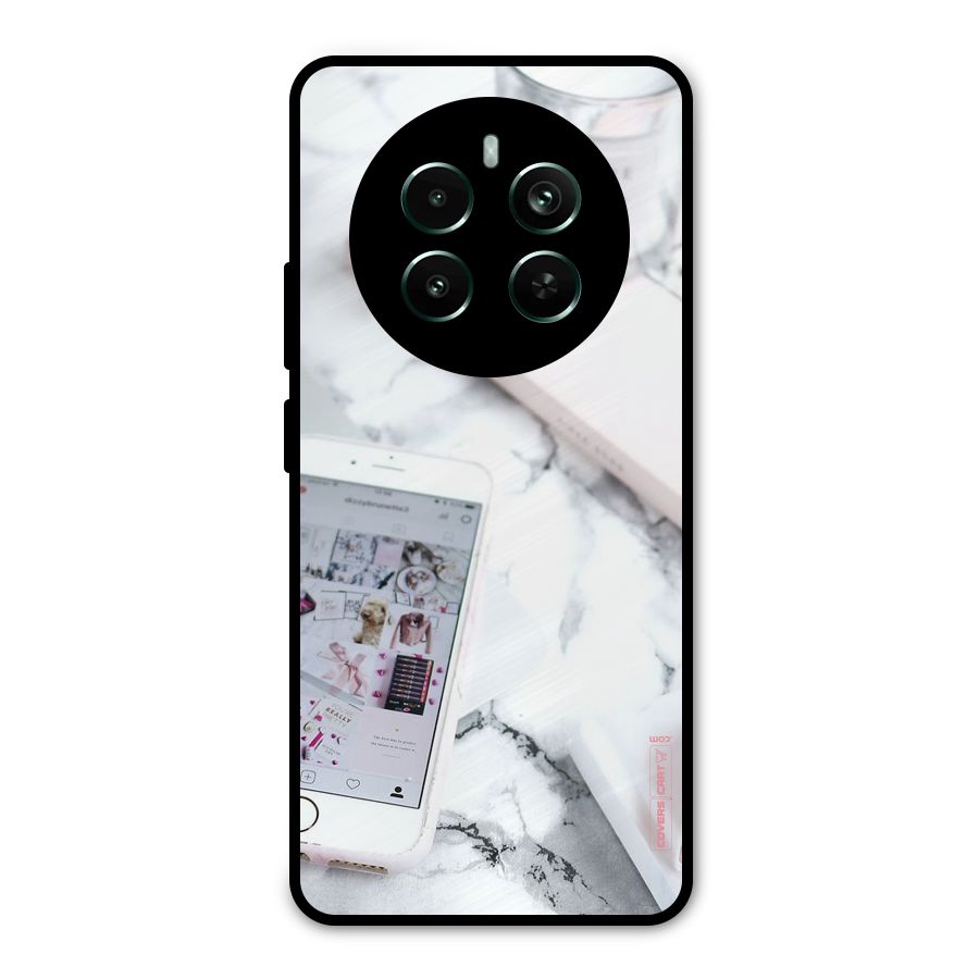 Make Up And Phone Metal Back Case for Realme 12 Pro Plus
