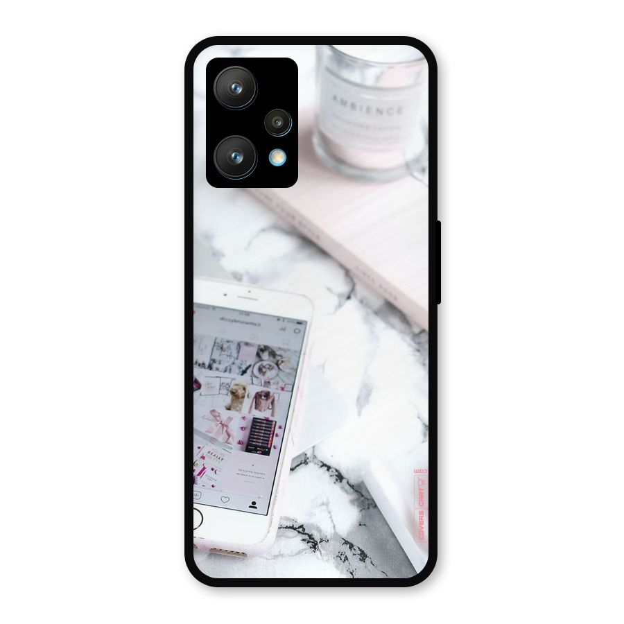 Make Up And Phone Metal Back Case for Realme Narzo 50 Pro