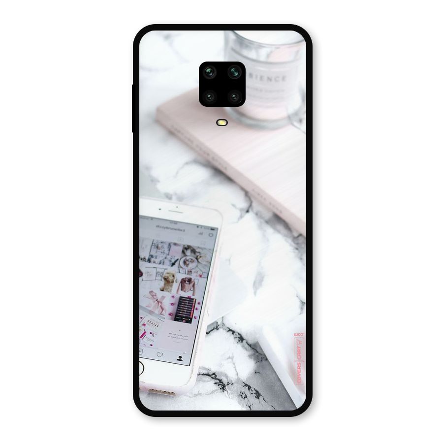 Make Up And Phone Metal Back Case for Redmi Note 10 Lite